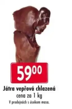 Qanto Játra vepřová chlazená nabídka