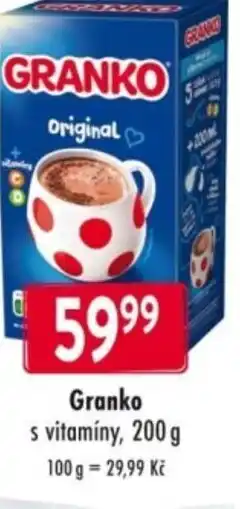 Qanto Granko s vitamíny nabídka