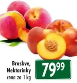 Qanto Broskve, Nektarinky nabídka