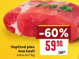 Billa Vepřová plec bez kosti nabídka