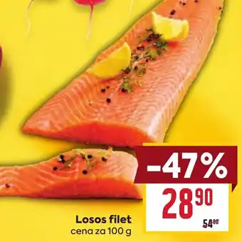 Billa Losos filet nabídka