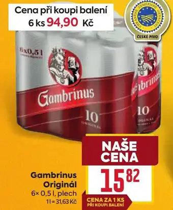 Billa Gambrinus Originál nabídka