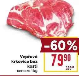 Billa Vepřová krkovice bez kosti nabídka