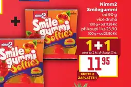 Billa Nimm2 Smilegummi nabídka