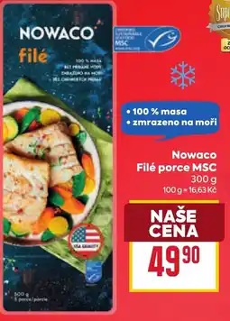 Billa Nowaco Filé porce MSC nabídka