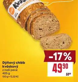 Billa Dýňový chléb kváskový z naší pece nabídka