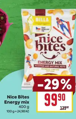 Billa Nice Bites Energy mix nabídka
