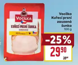 Billa Vocílka Kuřecí prsní zauzená šunka nabídka