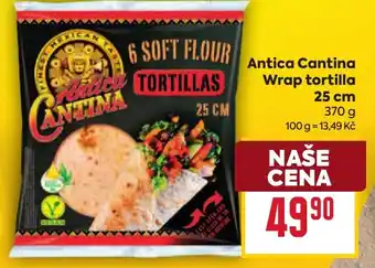 Billa Antica Cantina Wrap tortilla nabídka