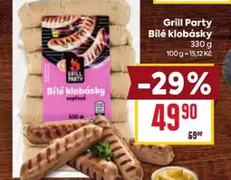 Billa Grill Party Bílé klobásky nabídka
