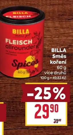 Billa BILLA Směs koření nabídka
