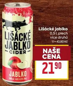 Billa Lišácké jablko nabídka