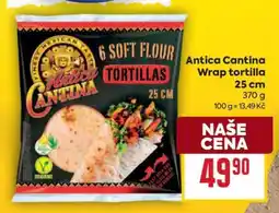 Billa Antica Cantina Wrap tortilla 25 cm nabídka