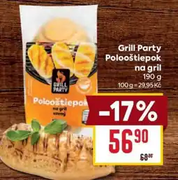 Billa Grill Party Pooštiepok na gril nabídka