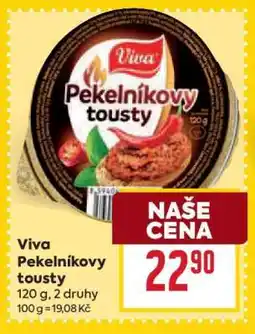 Billa Viva Pekelníkovy toasty nabídka