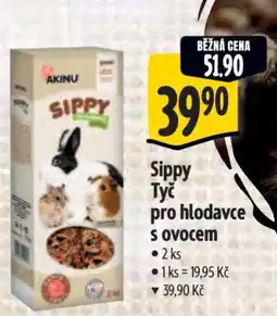 Albert Sippy Tyč pro hlodavce s ovocem nabídka