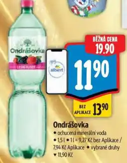 Albert Ondrášovka nabídka