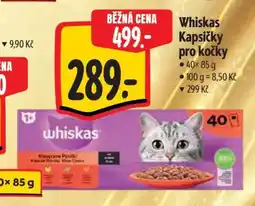 Albert Whiskas kapsičky pro kočky nabídka