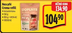 Albert Nescafé Crema refill nabídka