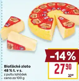 Billa Blaťácké zlato 48% t.v s. nabídka