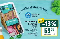 Billa BILLA Ready Sendviče nabídka