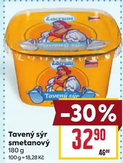 Billa Tavený sýr smetanový nabídka