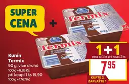 Billa Kunín Termix nabídka