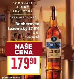 Billa Becherovka tuzemský 37,5% nabídka