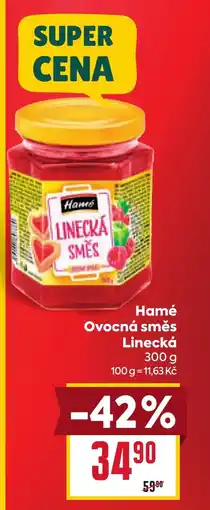 Billa Hamé Ovocná směs Linecká nabídka