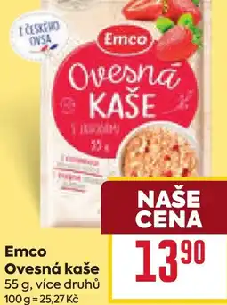 Billa Emco Ovesná kaše nabídka
