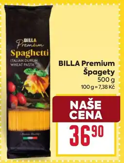 Billa BILLA Premium Špagety nabídka