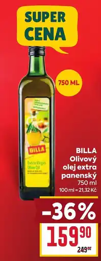 Billa BILLA Olivový olej extra panenský nabídka