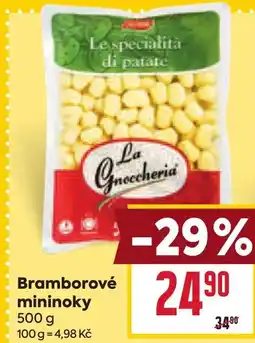 Billa Bramborové mininoky nabídka