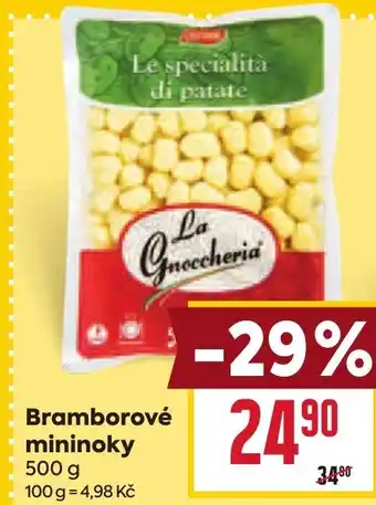 Billa Bramborové mininoky nabídka