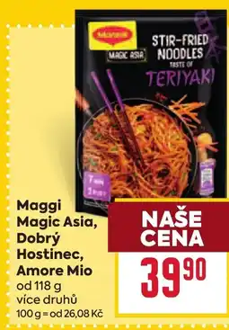 Billa Maggi Magic Asia, Dobrý Hostinec, Amore Mio nabídka