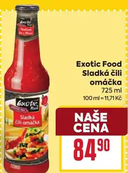 Billa Exotic Food Sladká čili omáčka nabídka