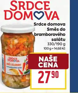 Billa Srdce domova Směs do bramborového salatu nabídka
