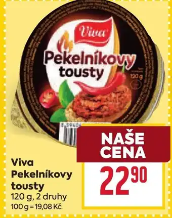 Billa Viva Pekelníkovy tousty nabídka