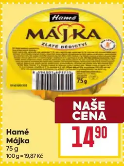 Billa Hamé Májka nabídka