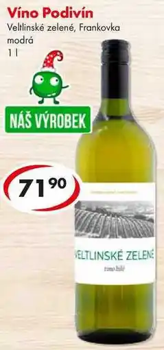 CBA Víno Podivín, 11 nabídka