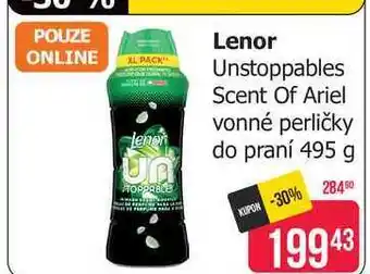 Lenor Unstoppables Vonné Perličky 495g, vybrané druhy