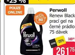 Teta Perwoll Renew Black prací gel na černé prádlo 75 dávek nabídka