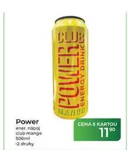 Tamda Foods Power ener. nápoj club mango 500ml -2 druhy nabídka