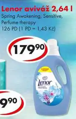 CBA Lenor aviváž 2,64 nabídka