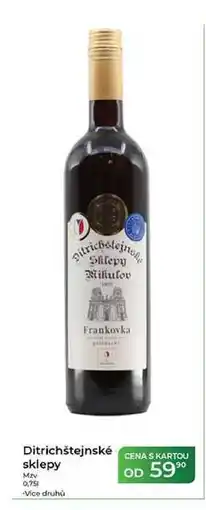 Tamda Foods Ditrichštejnské sklepy 0,751 nabídka