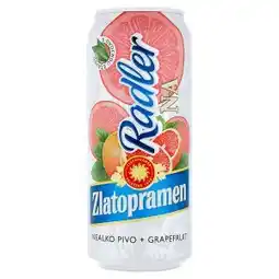 Tamda Foods Zlatopramen N-A pivo nealkoholické světlé s příchutí grapefruit nabídka
