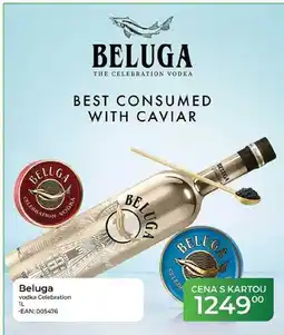 Tamda Foods Beluga vodka Celebration nabídka