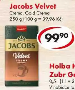 CBA Jacobs Velvet nabídka
