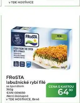 Tamda Foods FROSTA labužnické rybí filé se špenátem nabídka