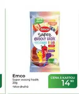 Tamda Foods Emco Super ovocný hadík nabídka